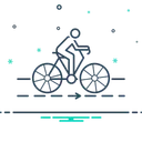 Free Bicycle  Icon