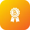 Free Bitcoin badge  Icon