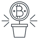 Free Bitcoin Cryptocurrency Crypto Icon