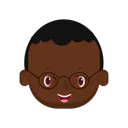 Free Black Kid  Icon