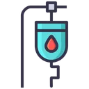 Free Blood Bank Bag Icon