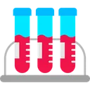 Free Blood Exam Flask Icon