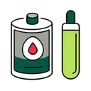 Free Blood Test Medical Health Icon