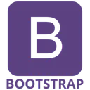 Free Bootstrap Simples Marca Nominativa Ícone