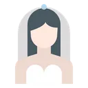 Free Bride Girl Wedding Icon