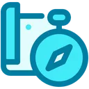 Free Brujula Gps Cursor Icono