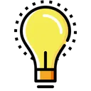 Free Bulb Idea Imagination Icon