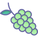 Free Bunch Of Grapes Food Fruit Icon