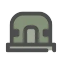 Free Bunker  Symbol