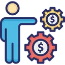 Free Business Manager Economist Financial Manager Icon