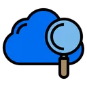 Free Nube Datos Trabajo Icono