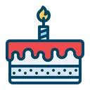 Free Cake New Year Celebration Icon