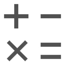 Free Calculatrice Mathematiques Plus Icône