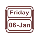 Free Calendar  Icon