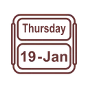 Free Calendar  Icon