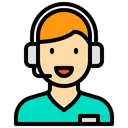 Free Call Center  Icon