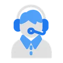 Free Call Center  Symbol