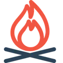 Free Campfire  Icon