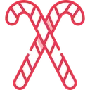 Free Candy Cane  Icon