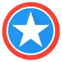 Free Kapitan Amerika Marvel Symbol