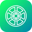 Free Car Tire Wheel Icon