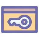 Free Card Key  Icon