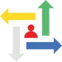 Free Career Chances Career Opportunity Option Arrows Icon