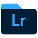 Free Carpeta Adobe Lightroom Lr Lightroom Icono