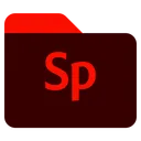 Free Carpeta Adobe Spark Carpeta Spark Adobe Icono