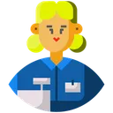 Free Avatar Cashier Female Icon