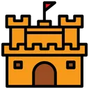 Free Castle Sand Fort Icon