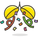 Free Celebration Poppers Decoration Icon