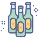 Free Botella Alcohol Bebida Icono