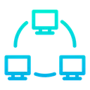 Free Chain Computer  Icon