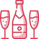 Free Champagne  Icon