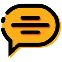 Free Communication Talking Message Icon