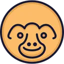 Free Baboon Macaque Monkey Icon