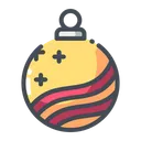 Free Christmas Ball Christmas Bauble Light Icon