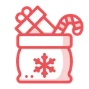 Free Christmas Gift Bag Icon