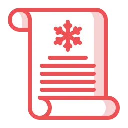 Free Christmas Invitation  Icon