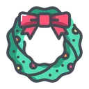 Free Christmas Wreath Wreath Christmas Decoration Icon