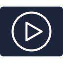 Free 영화관 미디어 미디어 플레이어 아이콘
