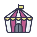 Free Circus Camp Tent アイコン