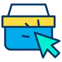 Free Click Basket  Icon