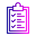 Free Clipboard Checklist List Icon