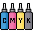 Free Cmyk、印刷インク、インク アイコン