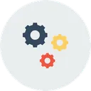 Free Cogwheels  Icon