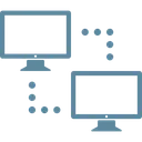 Free Communication Computer Connection Icon