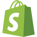 Free Shopify Logotipo On Line Ícone