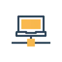 Free Computador Portatil Ligado Ícone